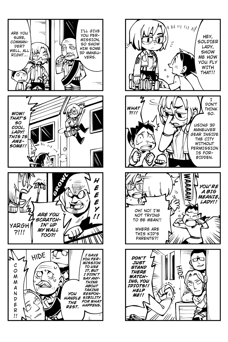 Sungeki no Kyojin Chapter 48 page 3 - Chapter 48: The Games Kids Play