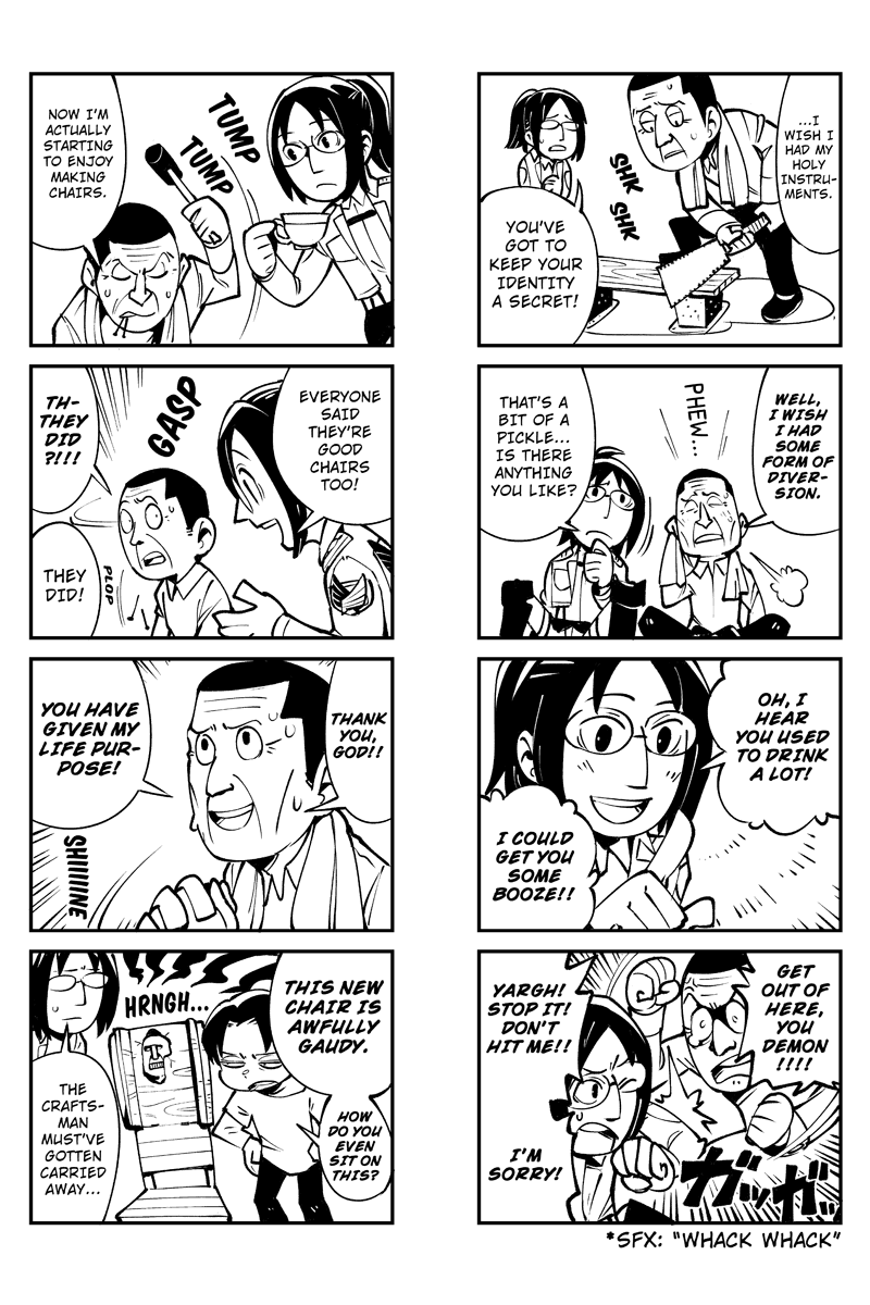 Sungeki no Kyojin Chapter 49 page 3 - Chapter 49: Nick, the Chair Craftsman
