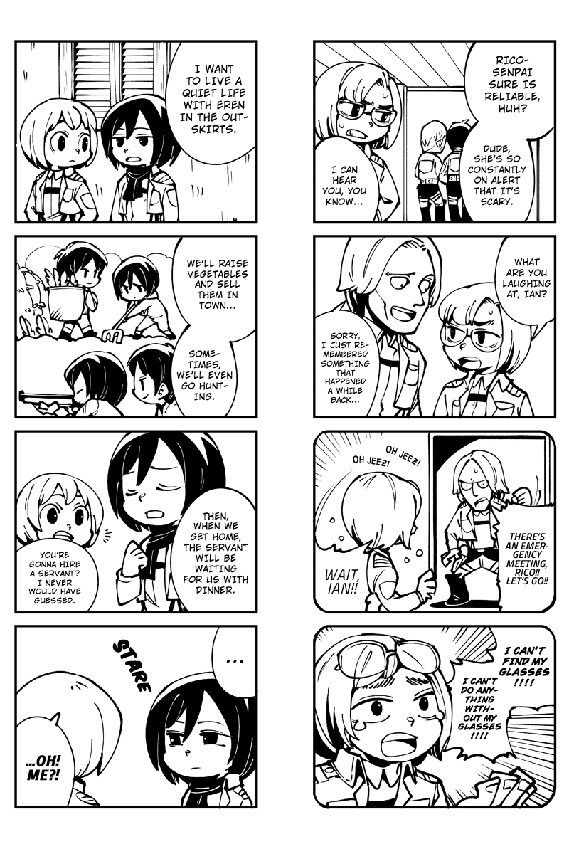 Sungeki no Kyojin Chapter 5 page 3 - Chapter 5: Spoof Assault 4