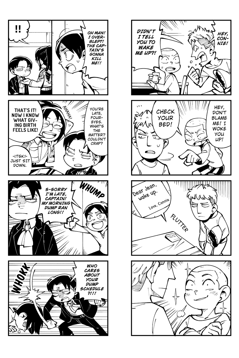 Sungeki no Kyojin Chapter 51 page 3 - Chapter 51: Make It in Time, Military Police Brigade!
