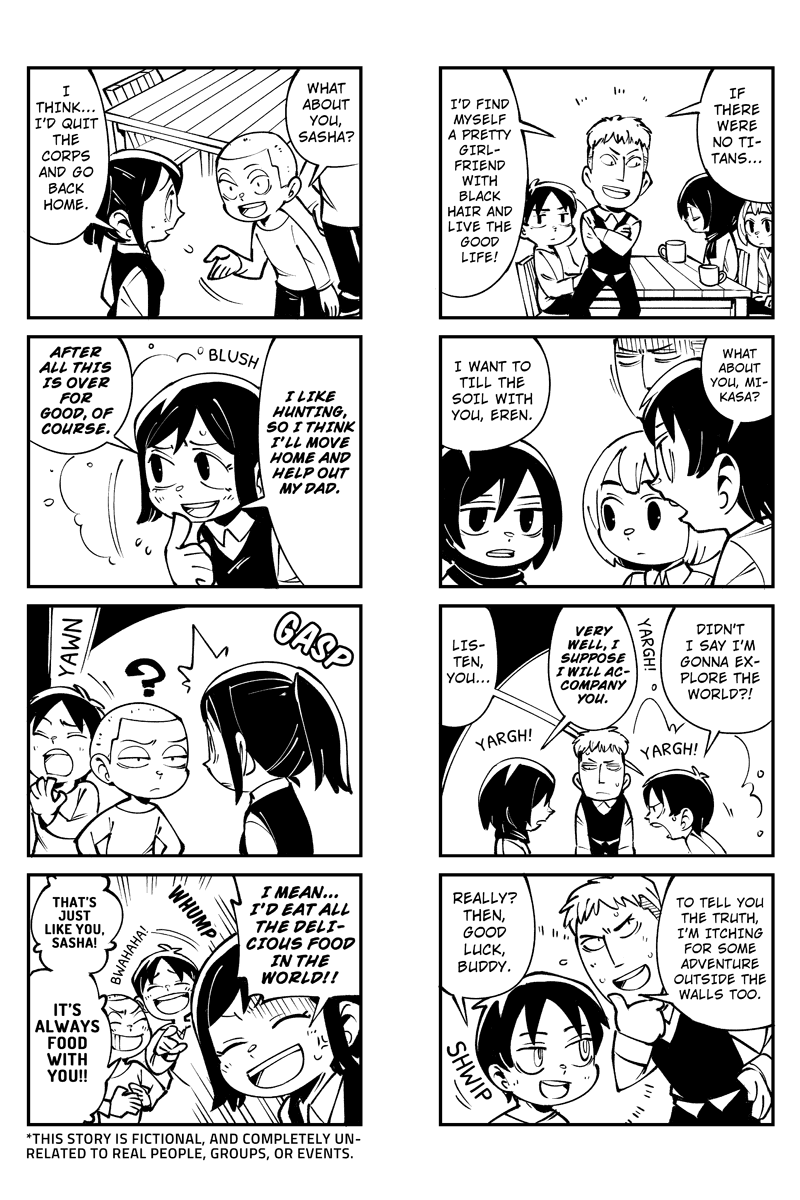 Sungeki no Kyojin Chapter 55 page 2 - Chapter 55: To the Future You [END]