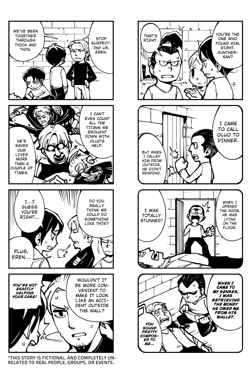 Sungeki no Kyojin Chapter 7 page 2 - Chapter 7: Oluo's Demise