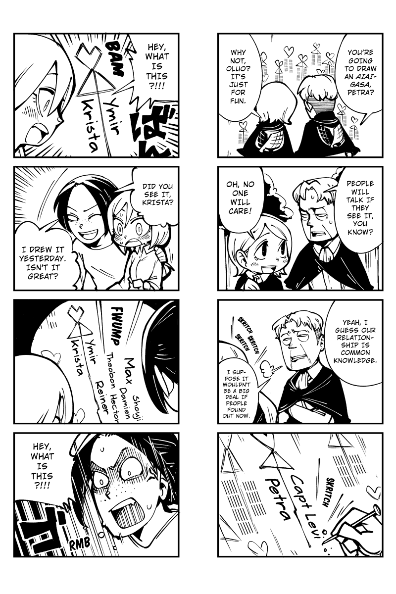 Sungeki no Kyojin Chapter 8 page 3 - Chapter 8: Jean and the Love Umbrellas