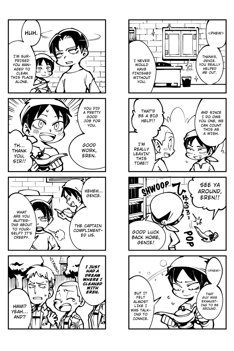 Sungeki no Kyojin Chapter 9 page 4 - Chapter 9: Genie of the Lamp