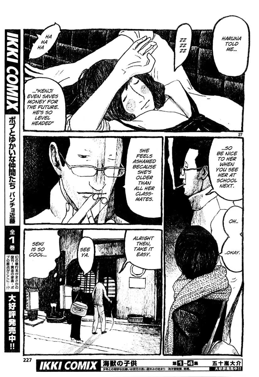Sunny (MATSUMOTO Taiyou) Chapter 10 page 27 - Chapter 10: "Even a human can fly... as long as he has the guts." "Oh yeah? show me then."