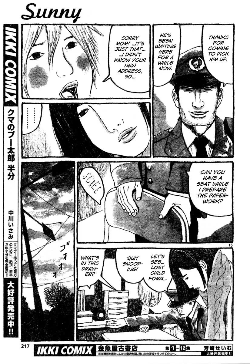 Sunny (MATSUMOTO Taiyou) Chapter 12 page 15 - Chapter 12: "The city sounds like it's always angry at something." "Did it yell at you to get off its lawn?"