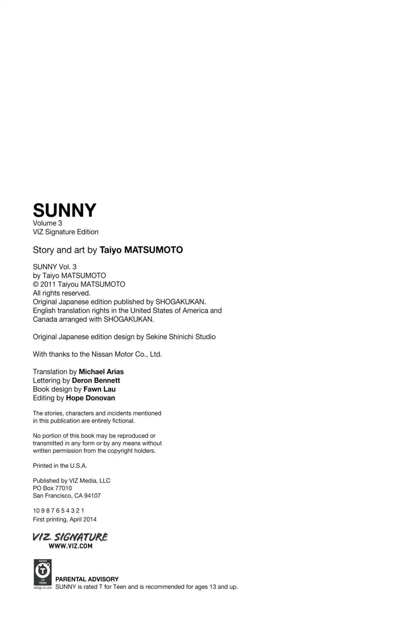 Sunny (MATSUMOTO Taiyou) Chapter 18 page 36 - Chapter 18: "Cat goes 'meow meow', dog goes 'bow wow'." "Pig goes 'oink oink', cow goes 'moo moo'."