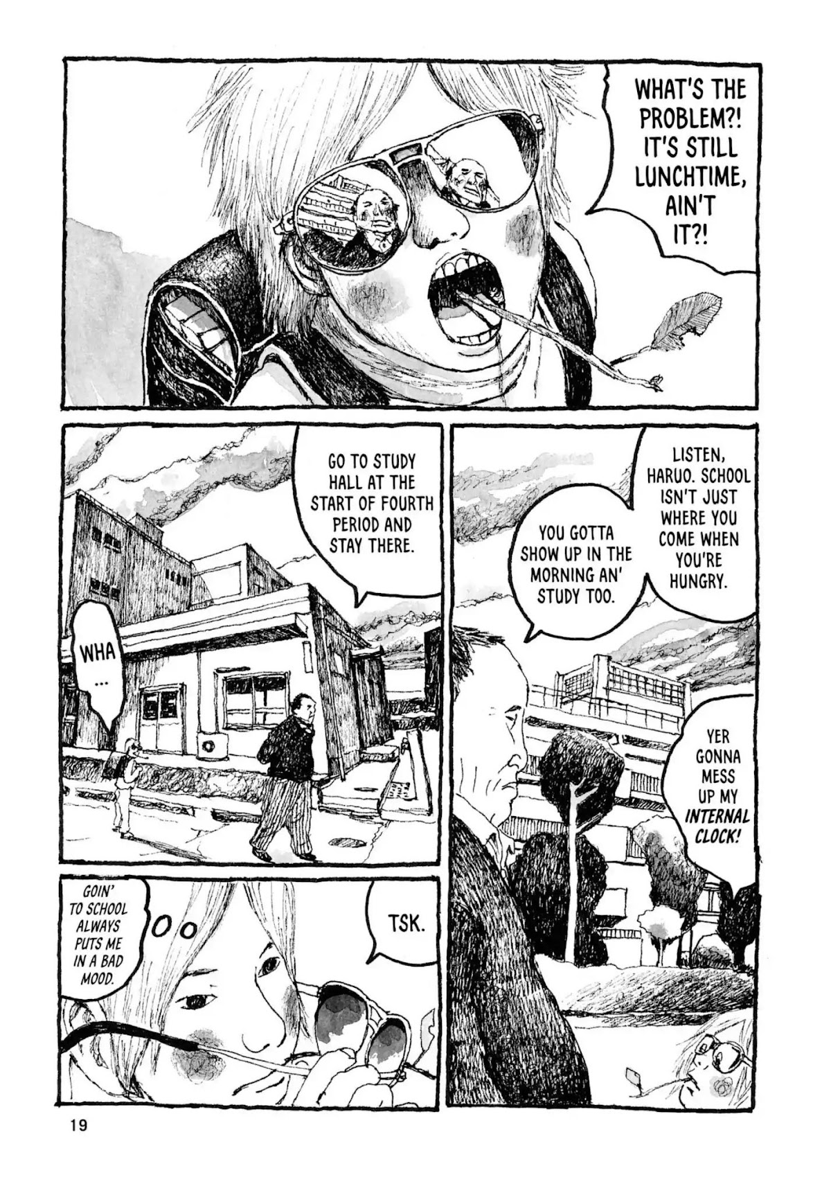 Sunny (MATSUMOTO Taiyou) Chapter 19 page 18 - Chapter 19: "Y'think God's the one who makes it rain?" "God's there when you feel like crying, right?"