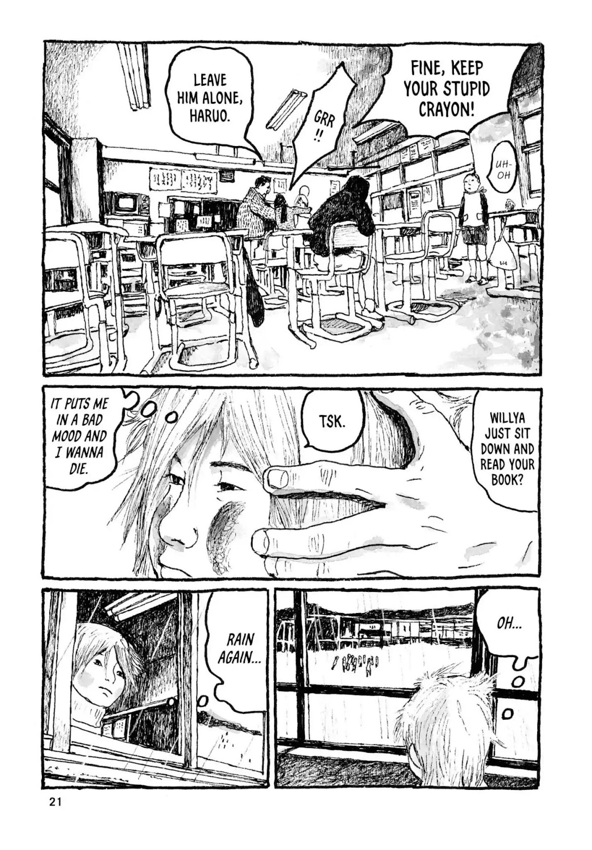 Sunny (MATSUMOTO Taiyou) Chapter 19 page 20 - Chapter 19: "Y'think God's the one who makes it rain?" "God's there when you feel like crying, right?"