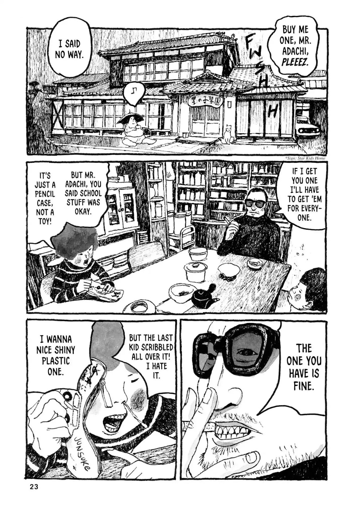 Sunny (MATSUMOTO Taiyou) Chapter 19 page 22 - Chapter 19: "Y'think God's the one who makes it rain?" "God's there when you feel like crying, right?"