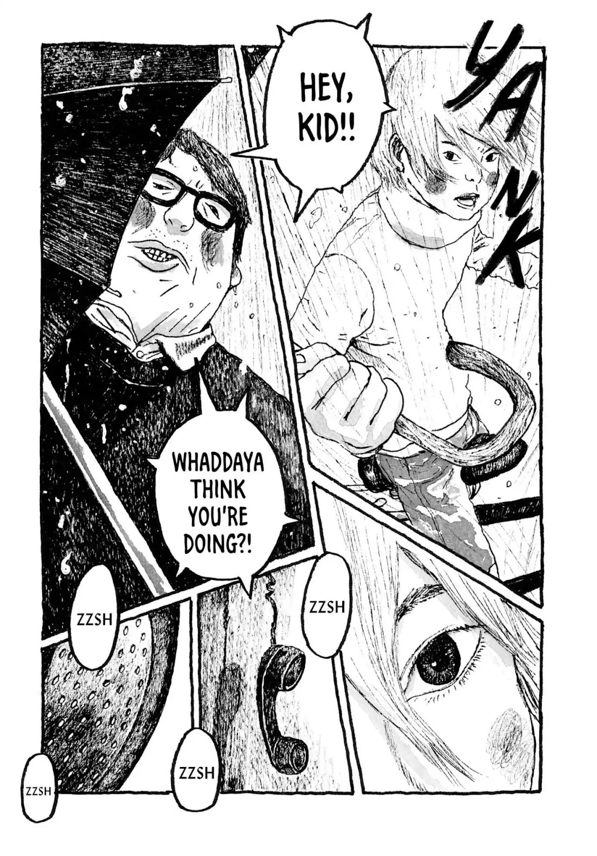 Sunny (MATSUMOTO Taiyou) Chapter 19 page 28 - Chapter 19: "Y'think God's the one who makes it rain?" "God's there when you feel like crying, right?"