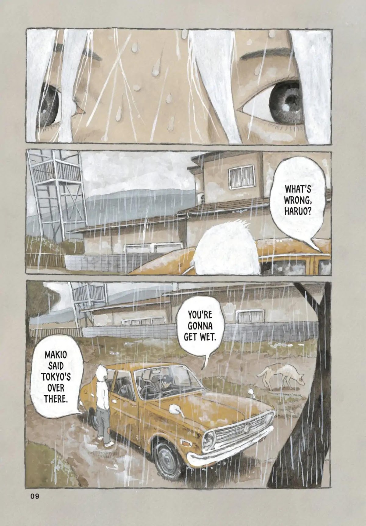 Sunny (MATSUMOTO Taiyou) Chapter 19 page 9 - Chapter 19: "Y'think God's the one who makes it rain?" "God's there when you feel like crying, right?"