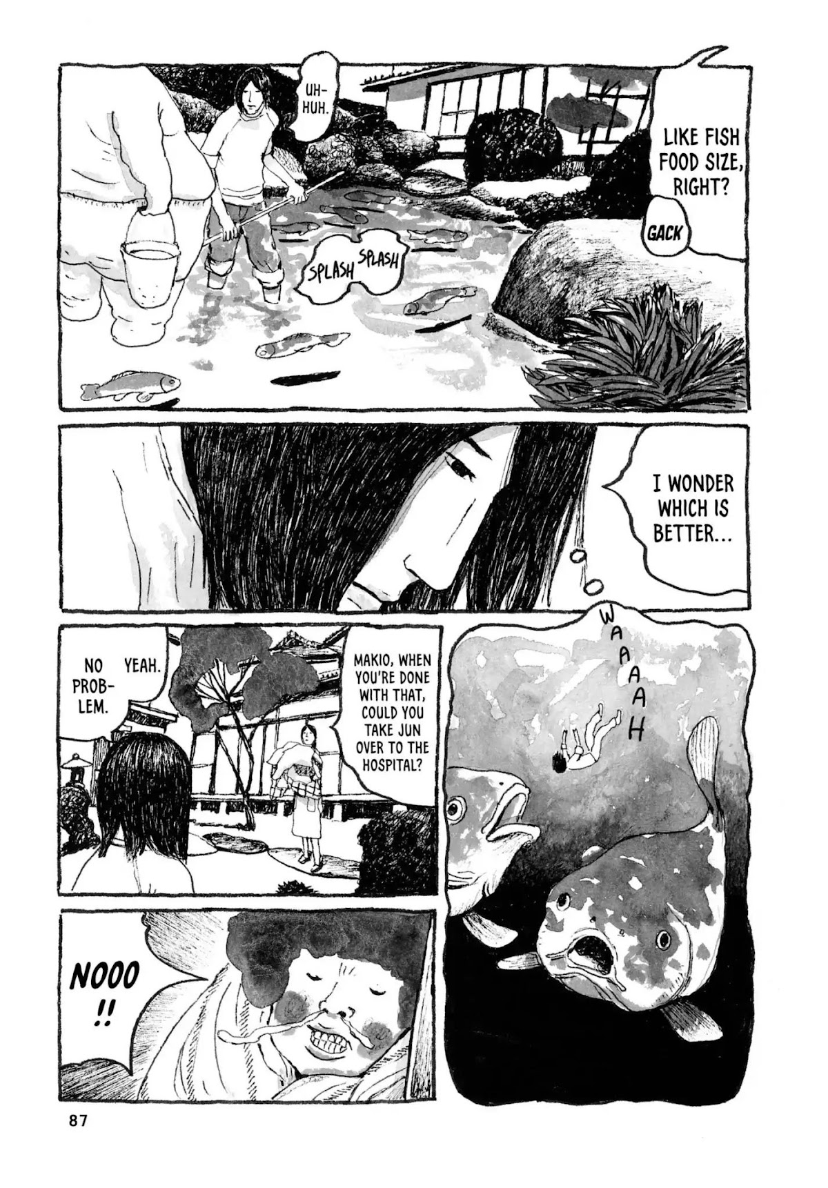 Sunny (MATSUMOTO Taiyou) Chapter 27 page 12 - Chapter 27: "My nose is so runny I think my brain's leakin' out." "You ain't even got a brain anymore!"