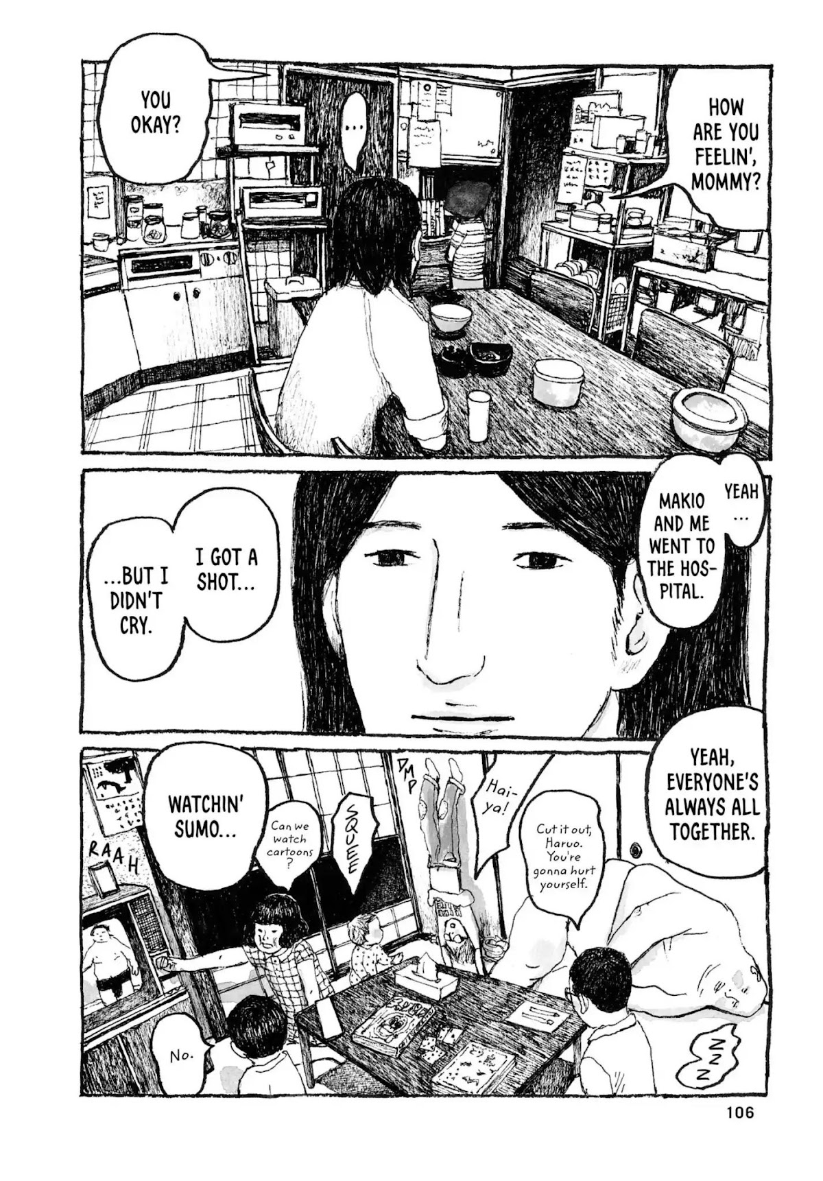 Sunny (MATSUMOTO Taiyou) Chapter 27 page 31 - Chapter 27: "My nose is so runny I think my brain's leakin' out." "You ain't even got a brain anymore!"