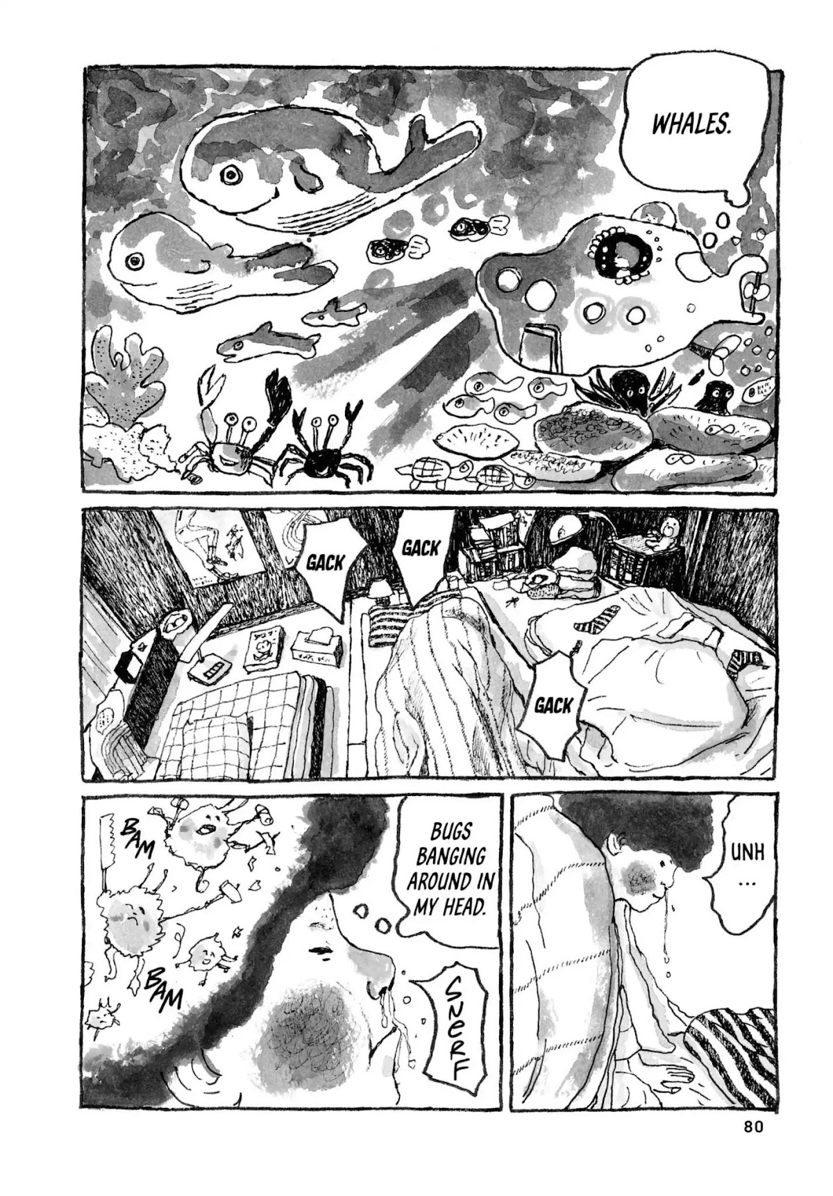 Sunny (MATSUMOTO Taiyou) Chapter 27 page 5 - Chapter 27: "My nose is so runny I think my brain's leakin' out." "You ain't even got a brain anymore!"