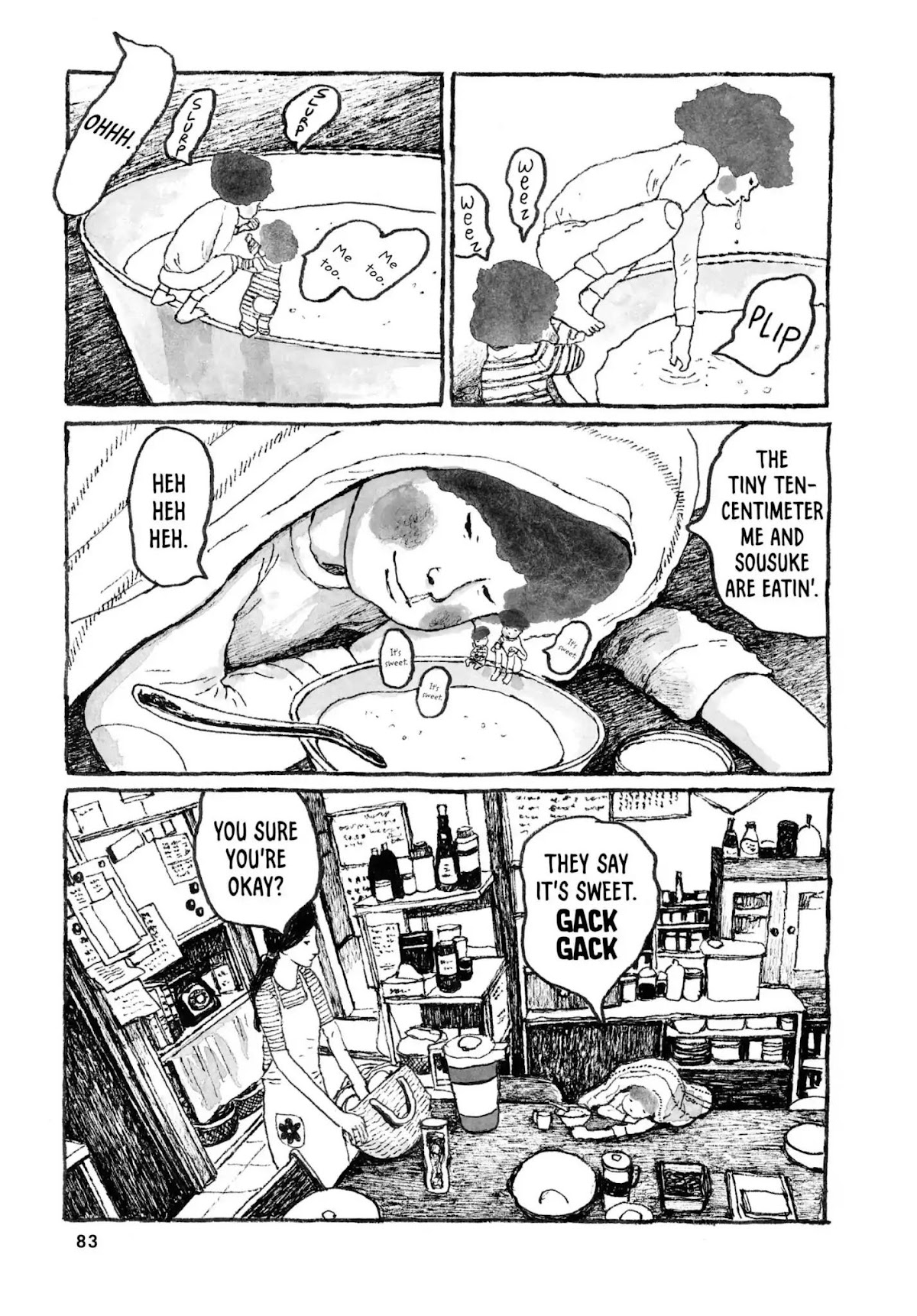 Sunny (MATSUMOTO Taiyou) Chapter 27 page 8 - Chapter 27: "My nose is so runny I think my brain's leakin' out." "You ain't even got a brain anymore!"