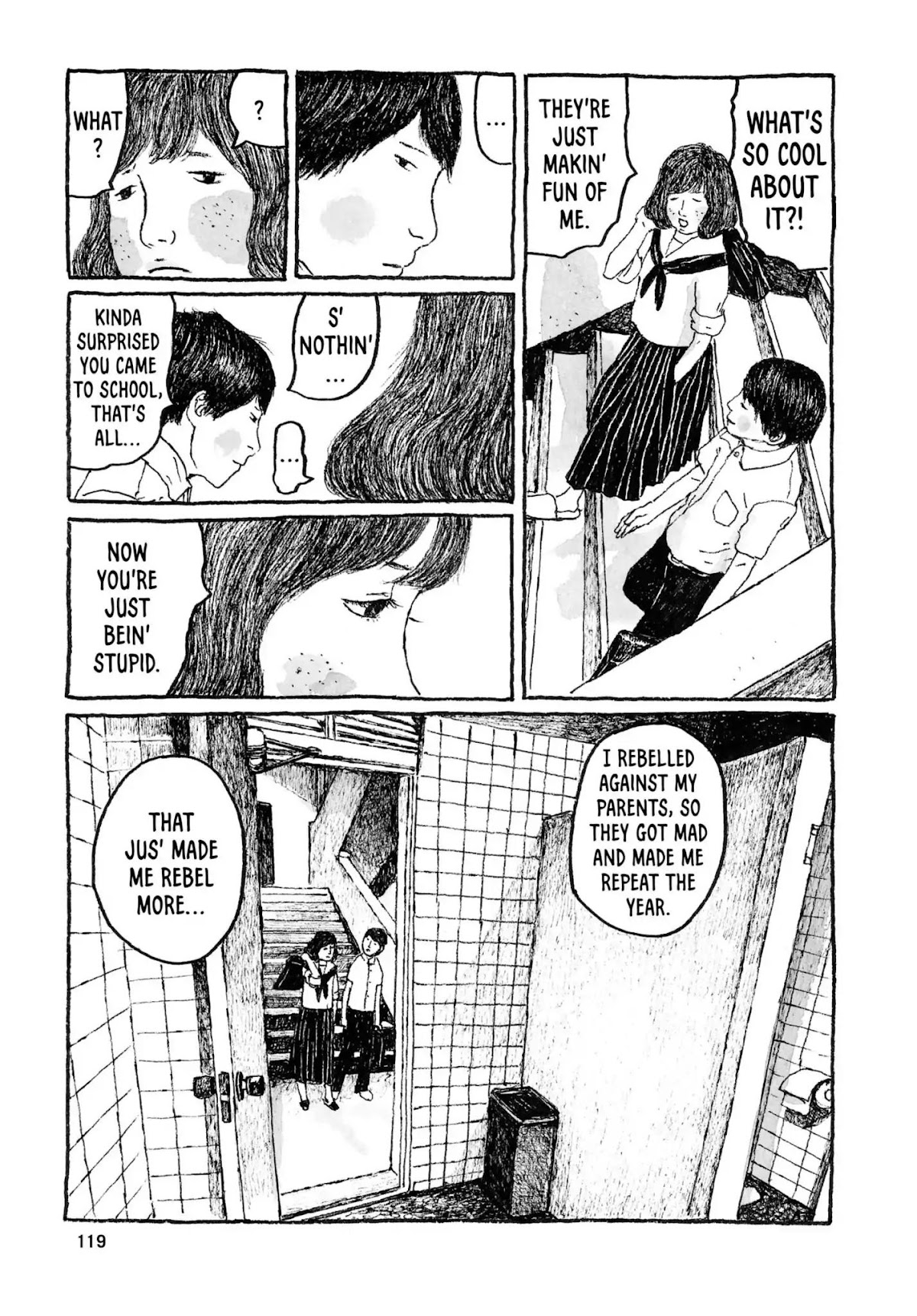 Sunny (MATSUMOTO Taiyou) Chapter 28 page 10 - Chapter 28: "Horny-Ken's in a good mood, don'tcha know." "Prob'ly found some money."