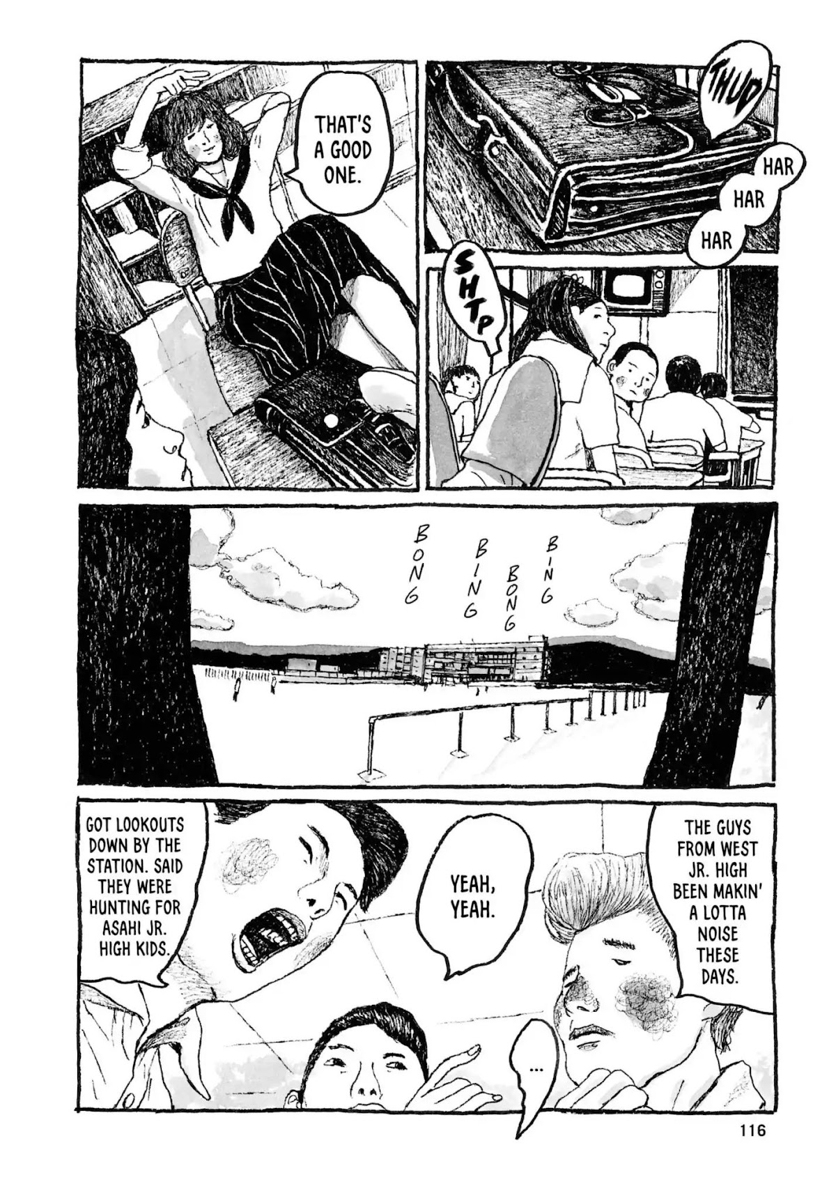 Sunny (MATSUMOTO Taiyou) Chapter 28 page 7 - Chapter 28: "Horny-Ken's in a good mood, don'tcha know." "Prob'ly found some money."