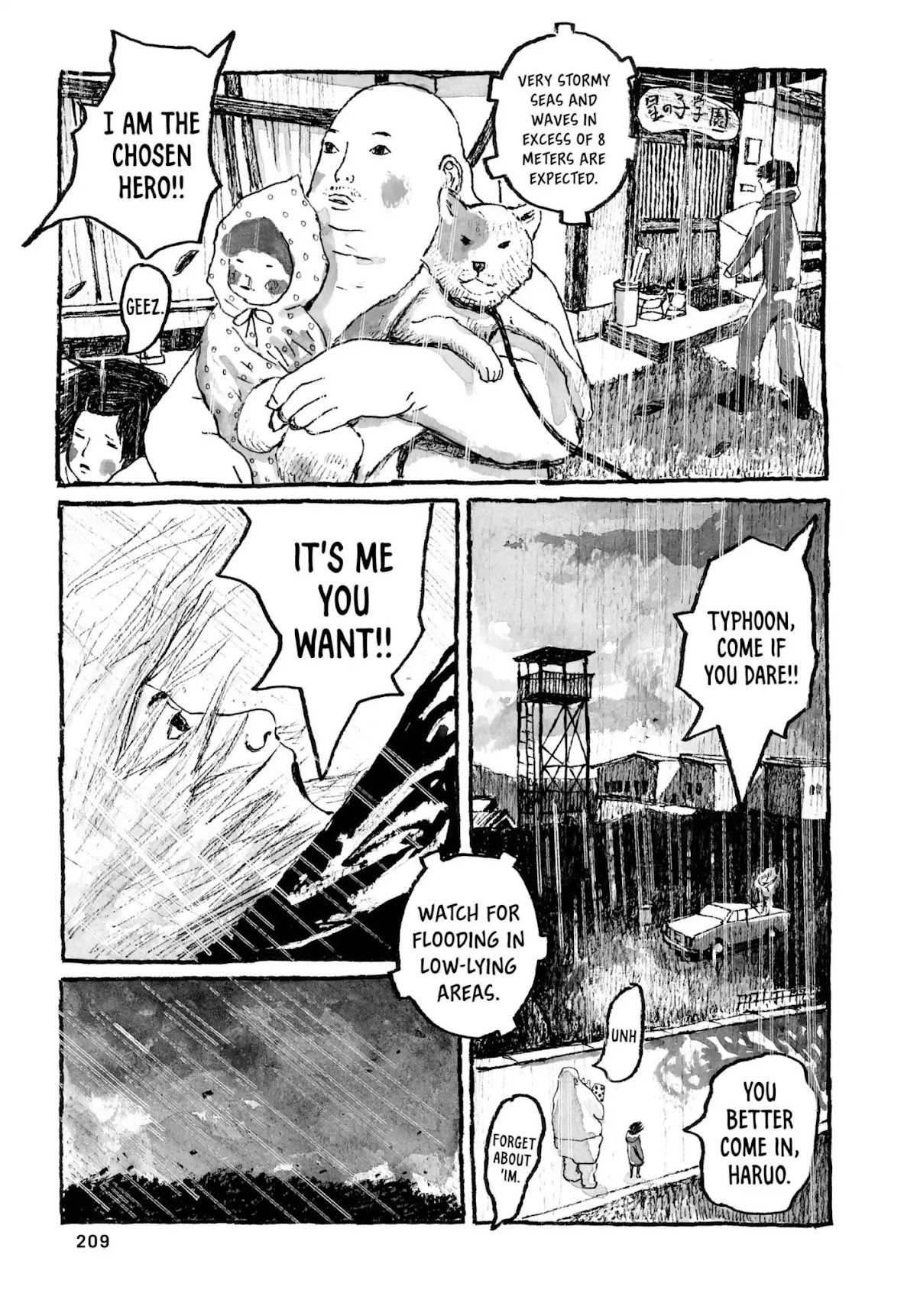 Sunny (MATSUMOTO Taiyou) Chapter 30 page 32 - Chapter 30: "Where d'ya think birds sleep during a storm?"