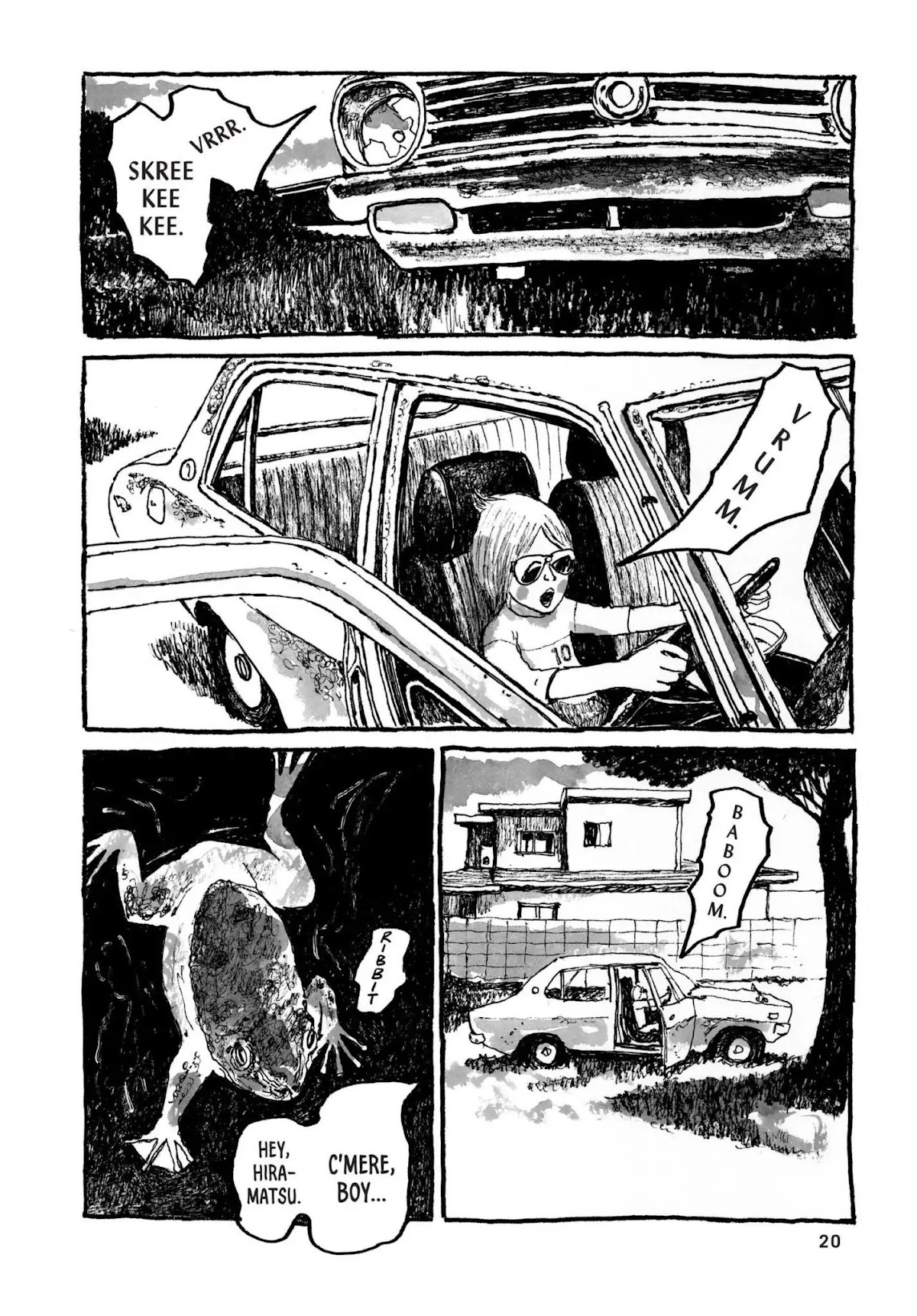 Sunny (MATSUMOTO Taiyou) Chapter 31 page 19 - Chapter 31: "Five frantic fat frogs fled." "Fifty fierce fuzzy fishes."