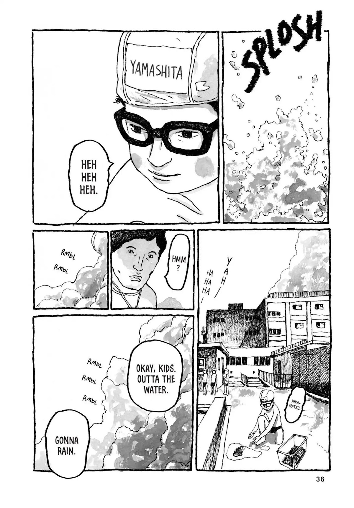 Sunny (MATSUMOTO Taiyou) Chapter 31 page 35 - Chapter 31: "Five frantic fat frogs fled." "Fifty fierce fuzzy fishes."