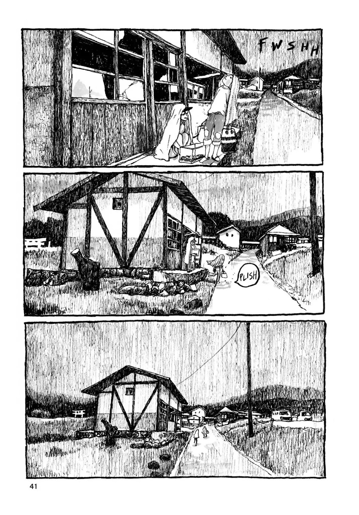 Sunny (MATSUMOTO Taiyou) Chapter 31 page 40 - Chapter 31: "Five frantic fat frogs fled." "Fifty fierce fuzzy fishes."