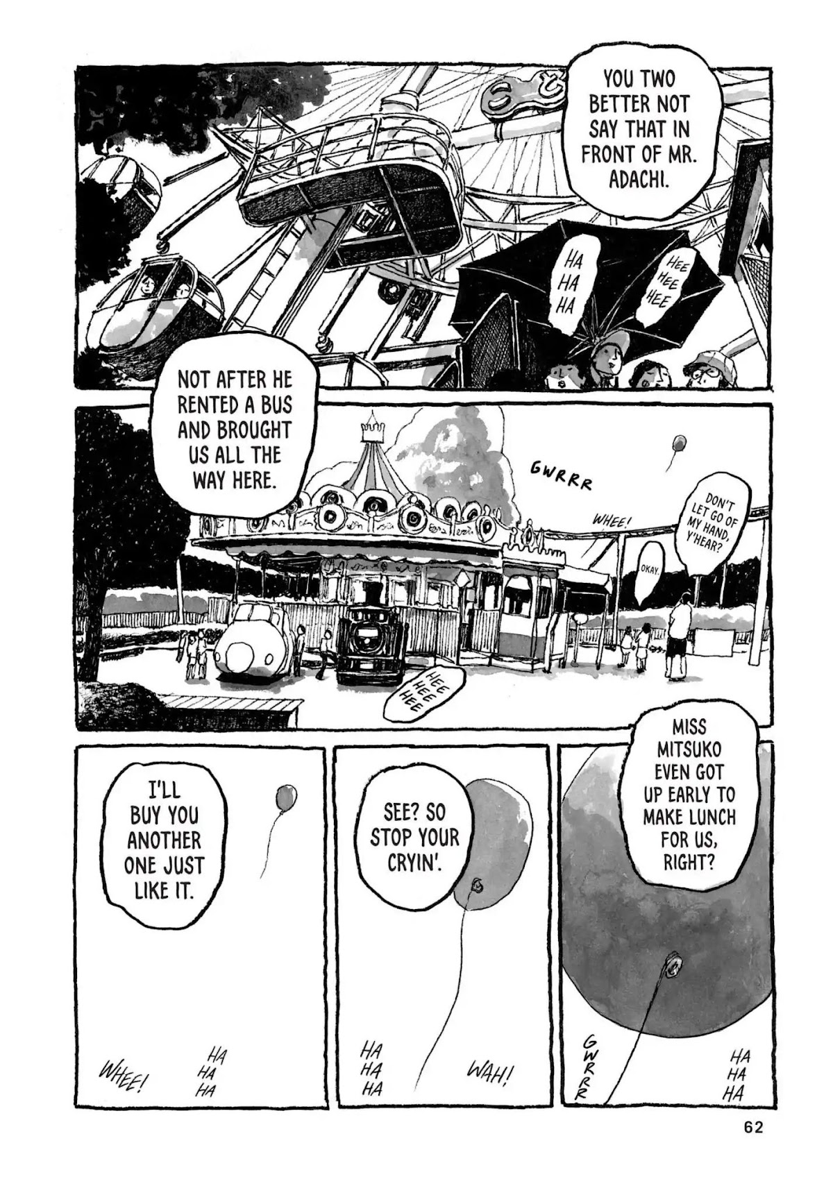 Sunny (MATSUMOTO Taiyou) Chapter 32 page 19 - Chapter 32: "I love amusement parks." "When I grow up, I'm gonna live in one!"