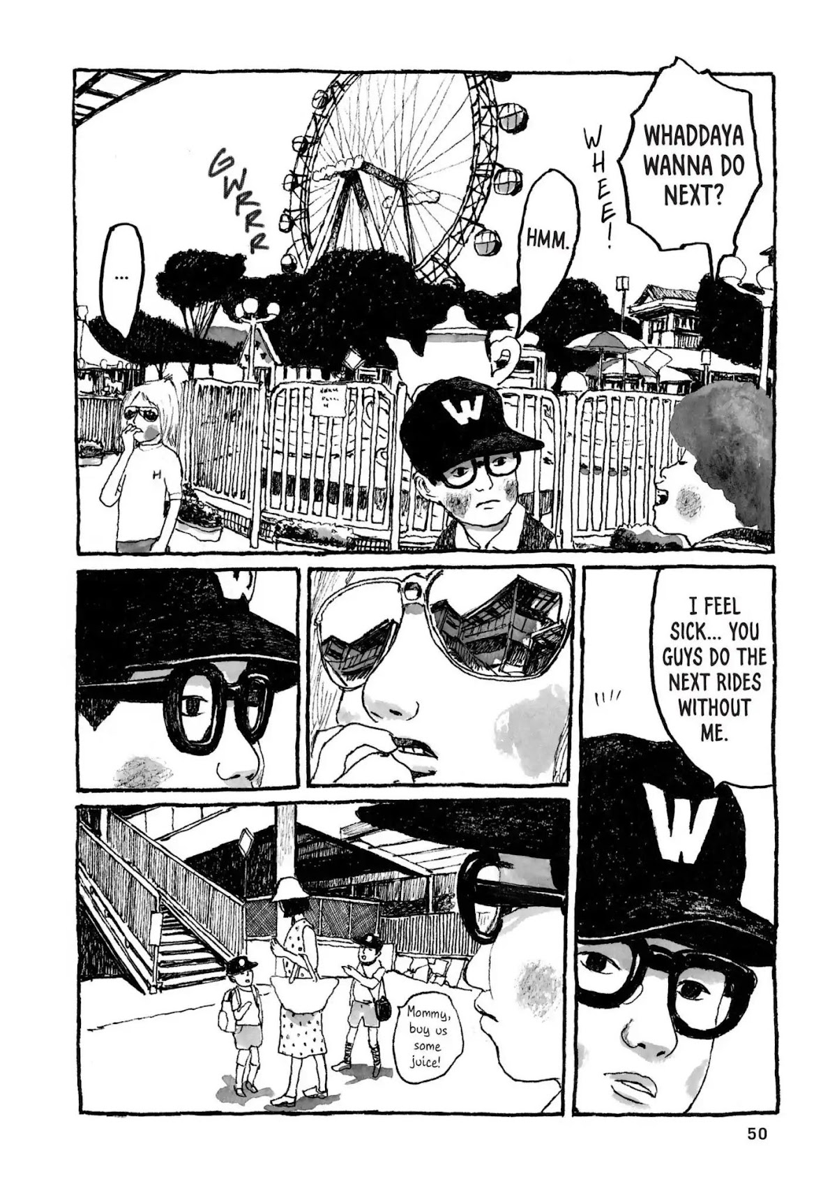 Sunny (MATSUMOTO Taiyou) Chapter 32 page 7 - Chapter 32: "I love amusement parks." "When I grow up, I'm gonna live in one!"