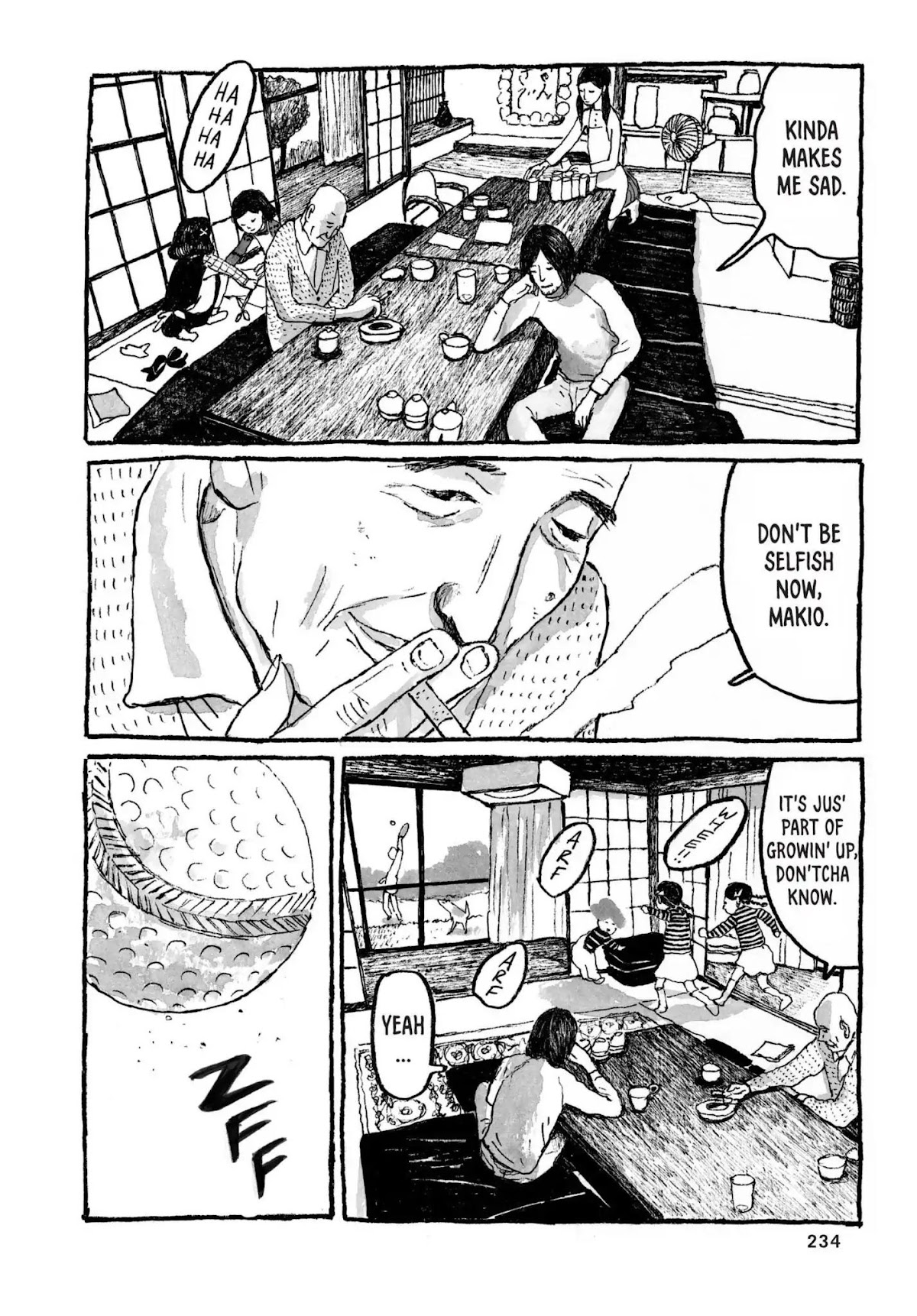 Sunny (MATSUMOTO Taiyou) Chapter 37 page 13 - Vol.6 FINAL CHAPTER: "Rainy now, cloudy later." "Cloudy now, clear skies later."