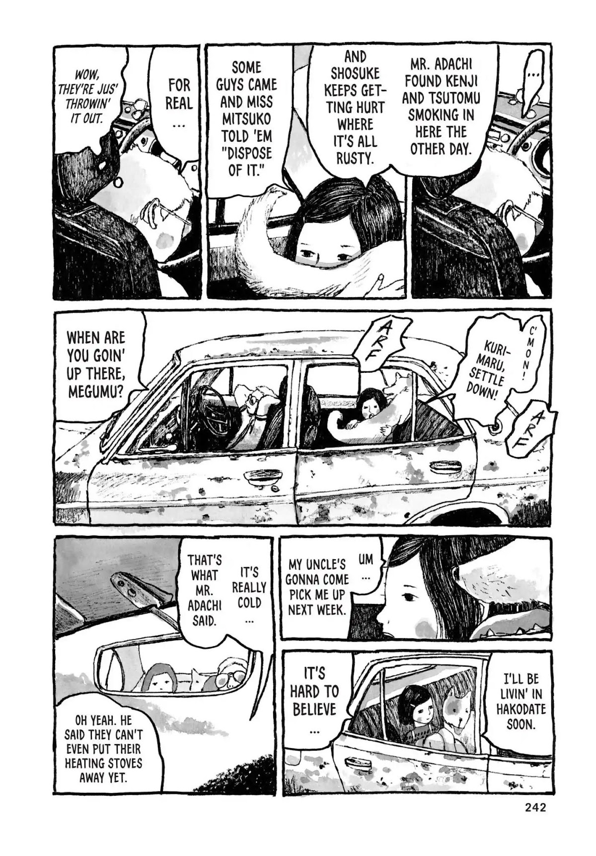 Sunny (MATSUMOTO Taiyou) Chapter 37 page 21 - Vol.6 FINAL CHAPTER: "Rainy now, cloudy later." "Cloudy now, clear skies later."