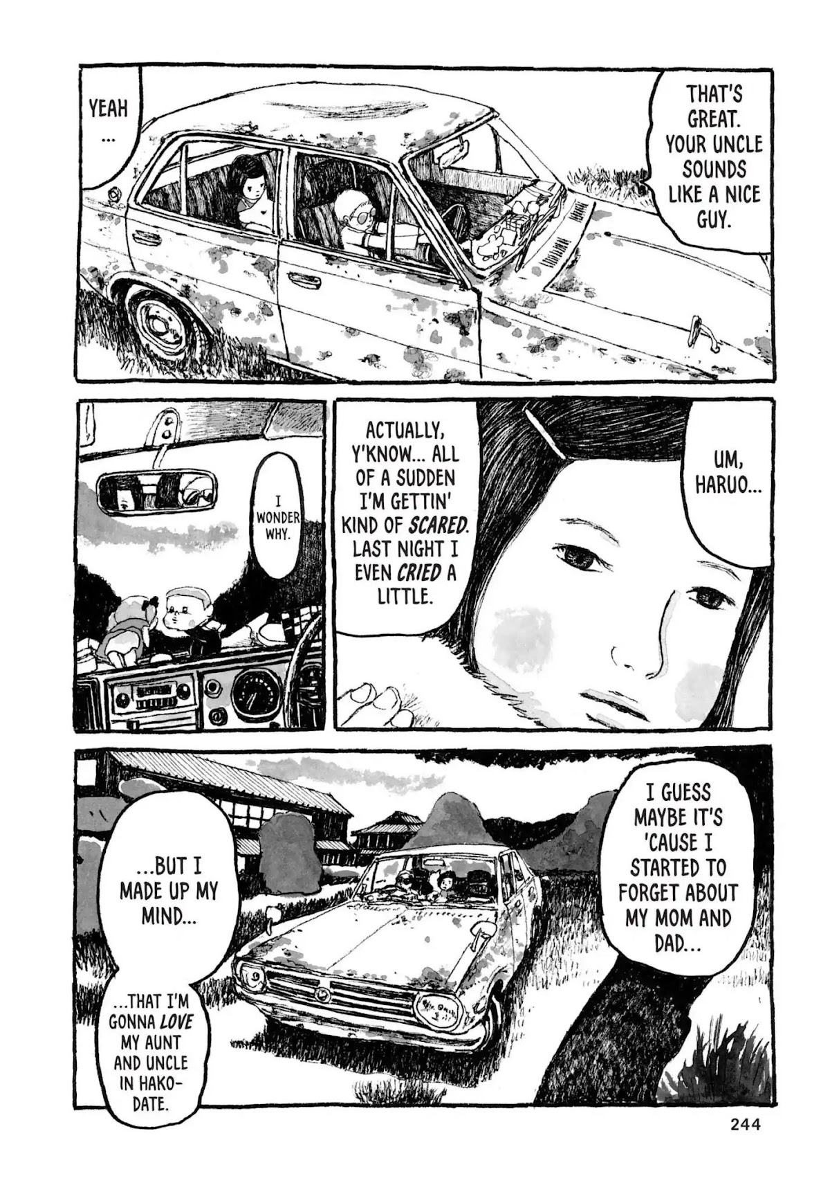 Sunny (MATSUMOTO Taiyou) Chapter 37 page 23 - Vol.6 FINAL CHAPTER: "Rainy now, cloudy later." "Cloudy now, clear skies later."