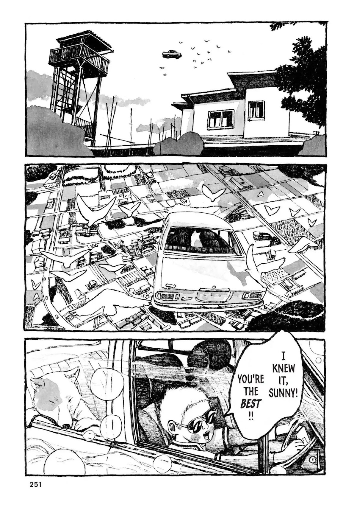 Sunny (MATSUMOTO Taiyou) Chapter 37 page 30 - Vol.6 FINAL CHAPTER: "Rainy now, cloudy later." "Cloudy now, clear skies later."