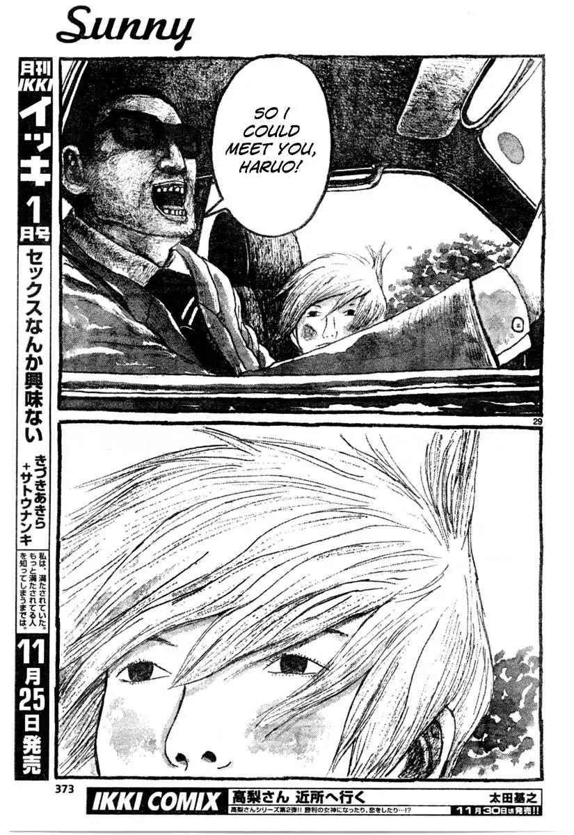 Sunny (MATSUMOTO Taiyou) Chapter 9 page 29 - Chapter 9: "Isn't it remarkable how the sun rises on time every morning?" "That's just the earth rotating on it's axis."