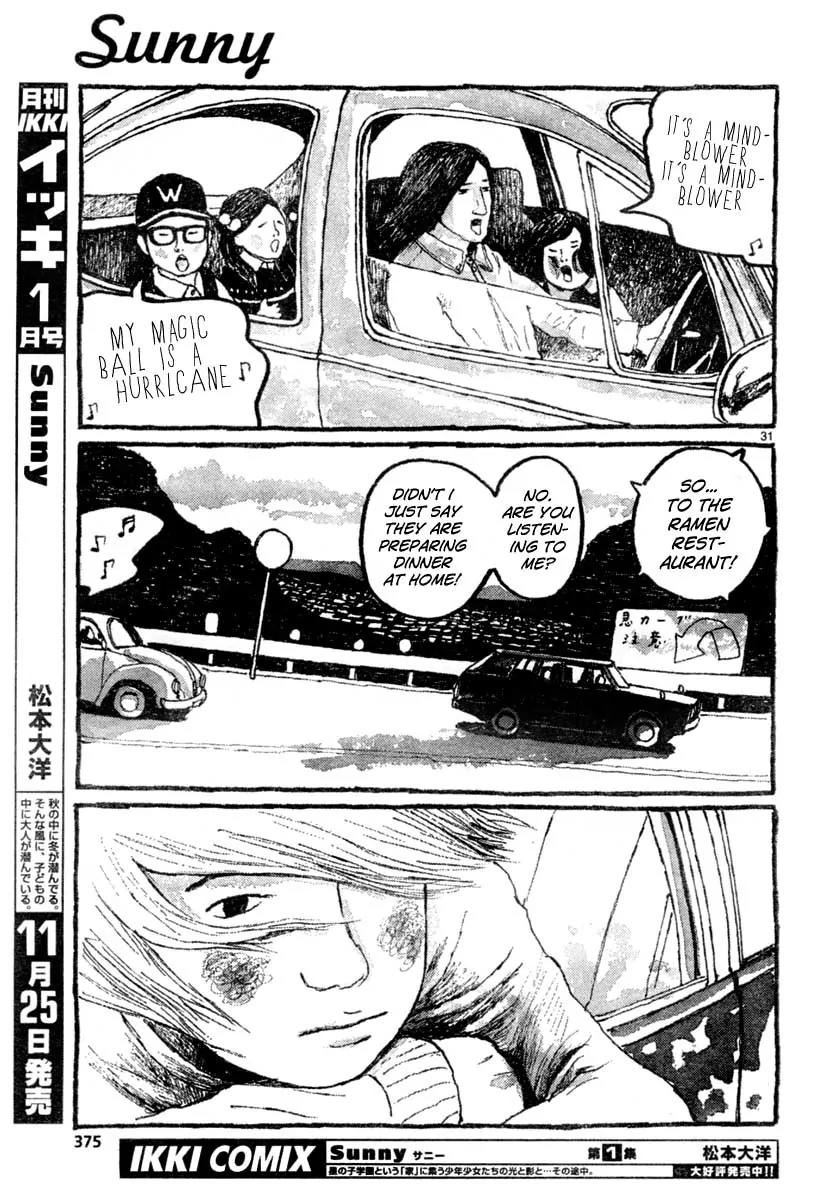 Sunny (MATSUMOTO Taiyou) Chapter 9 page 31 - Chapter 9: "Isn't it remarkable how the sun rises on time every morning?" "That's just the earth rotating on it's axis."