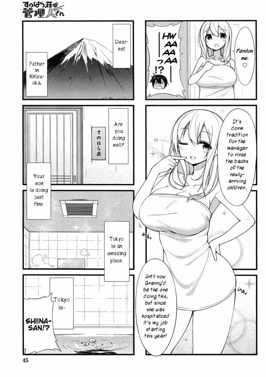 Sunoharasou no Kanrinin-san Chapter 1 page 8 - Chapter 1