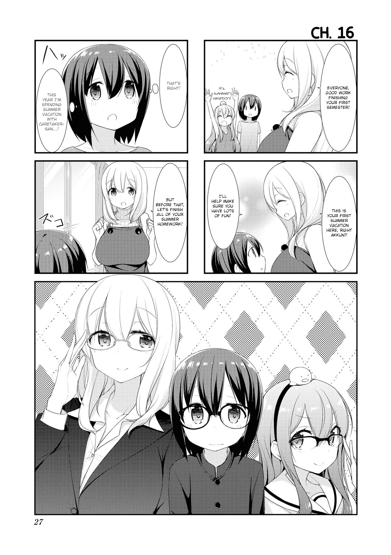 Sunoharasou no Kanrinin-san Chapter 16 page 1 - Chapter 16