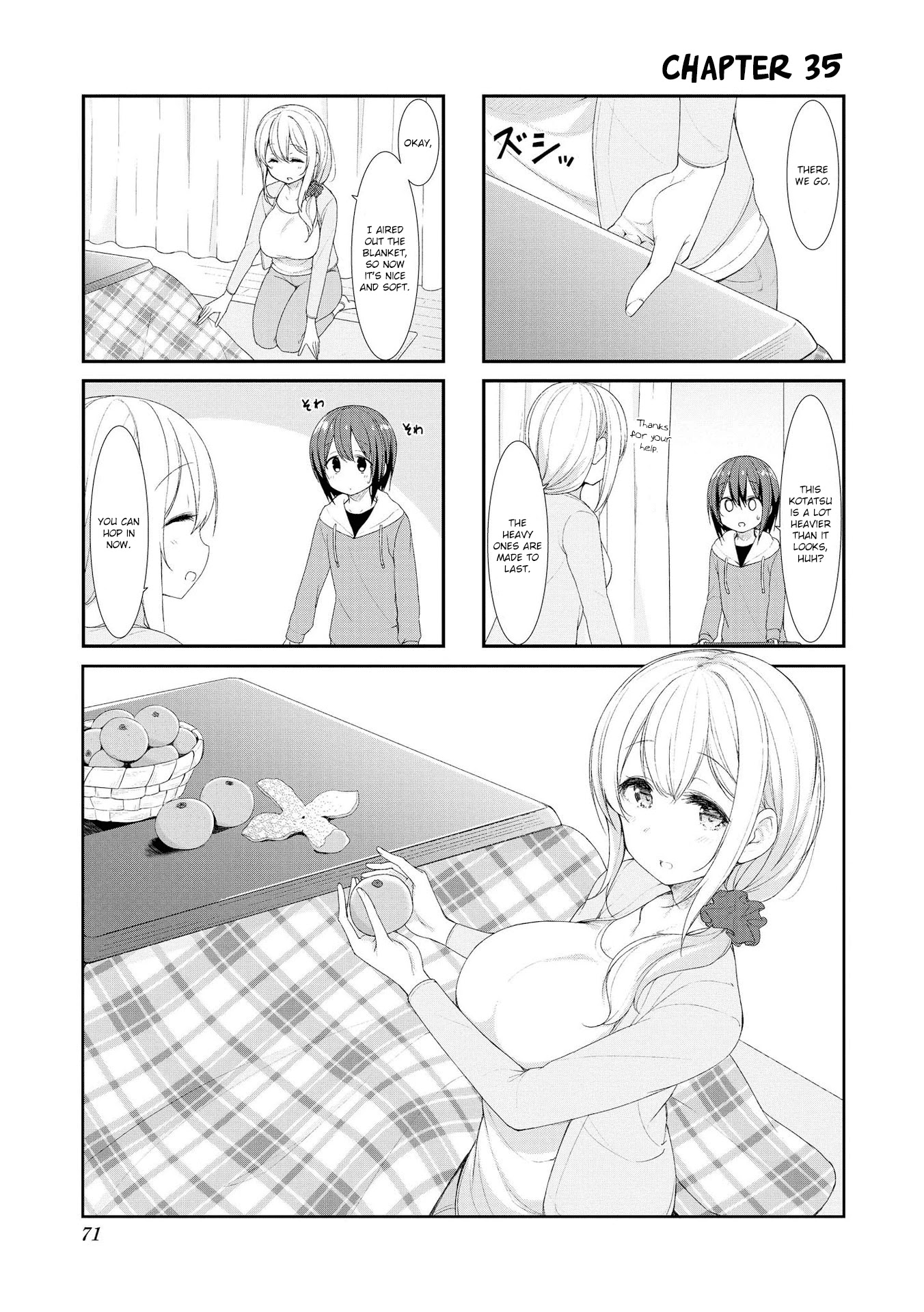 Sunoharasou no Kanrinin-san Chapter 35 page 1 - Chapter 35