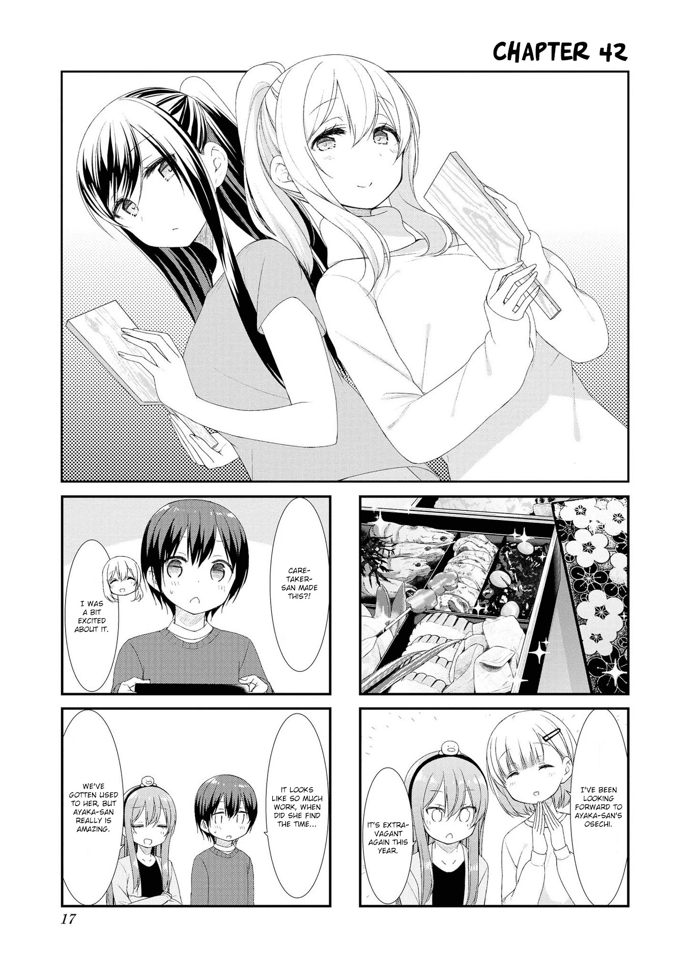Sunoharasou no Kanrinin-san Chapter 42 page 1 - Chapter 42