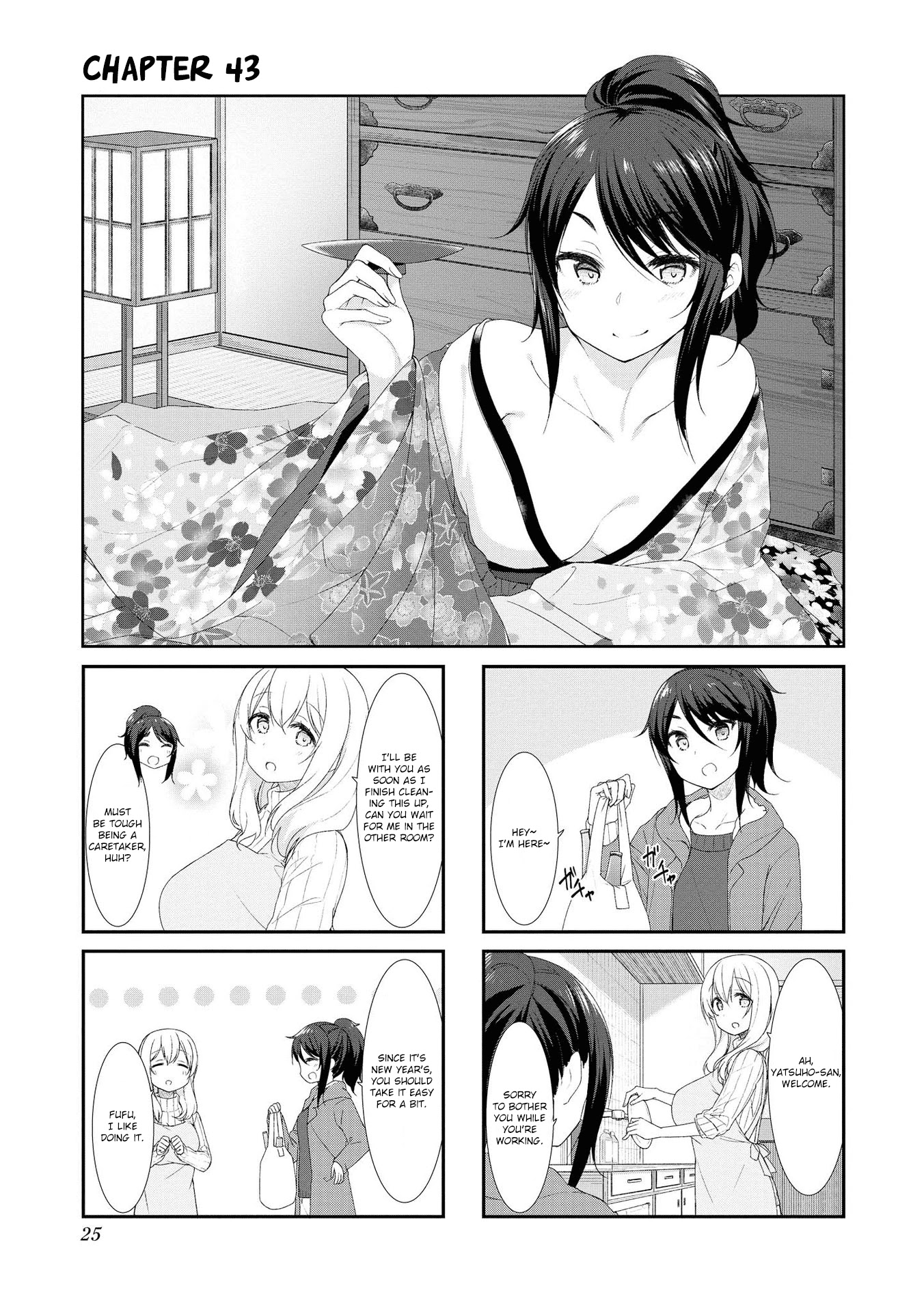 Sunoharasou no Kanrinin-san Chapter 43 page 1 - Chapter 43