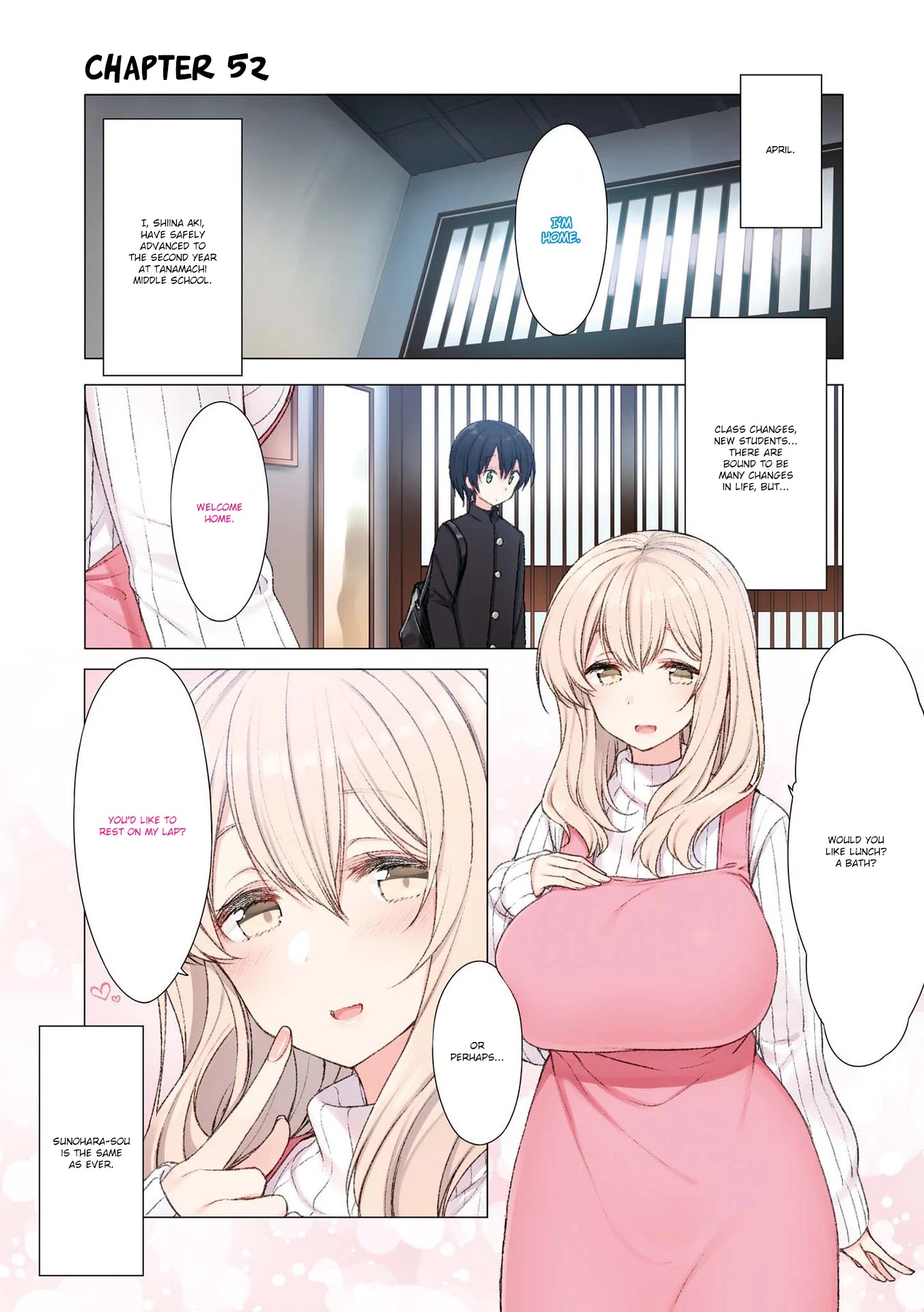 Sunoharasou no Kanrinin-san Chapter 52 page 7 - Chapter 52