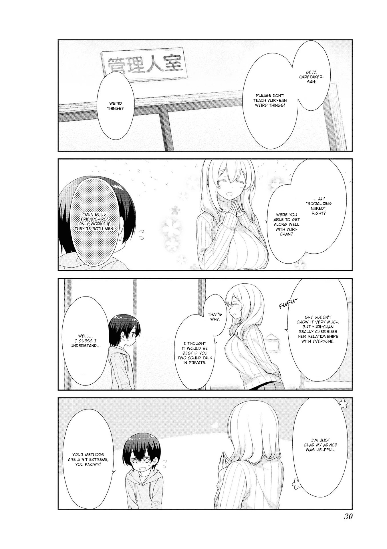 Sunoharasou no Kanrinin-san Chapter 53 page 10 - Chapter 53
