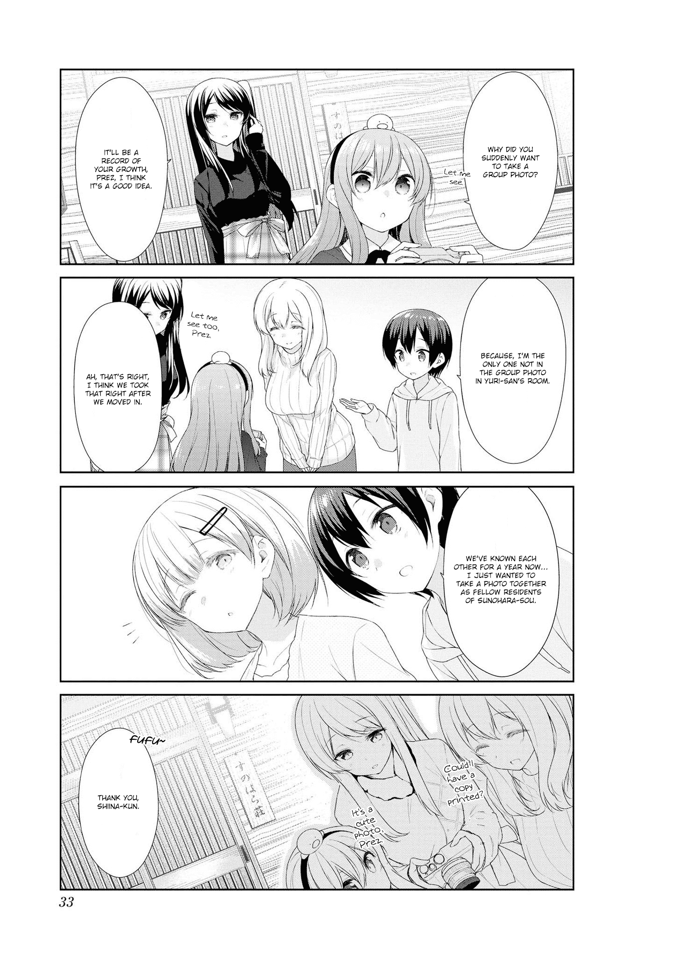 Sunoharasou no Kanrinin-san Chapter 53 page 13 - Chapter 53