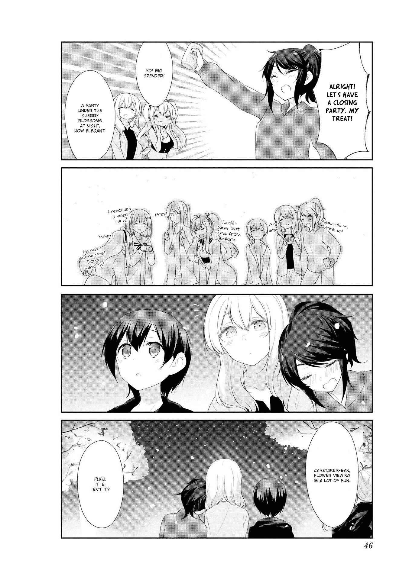 Sunoharasou no Kanrinin-san Chapter 54 page 12 - Chapter 54