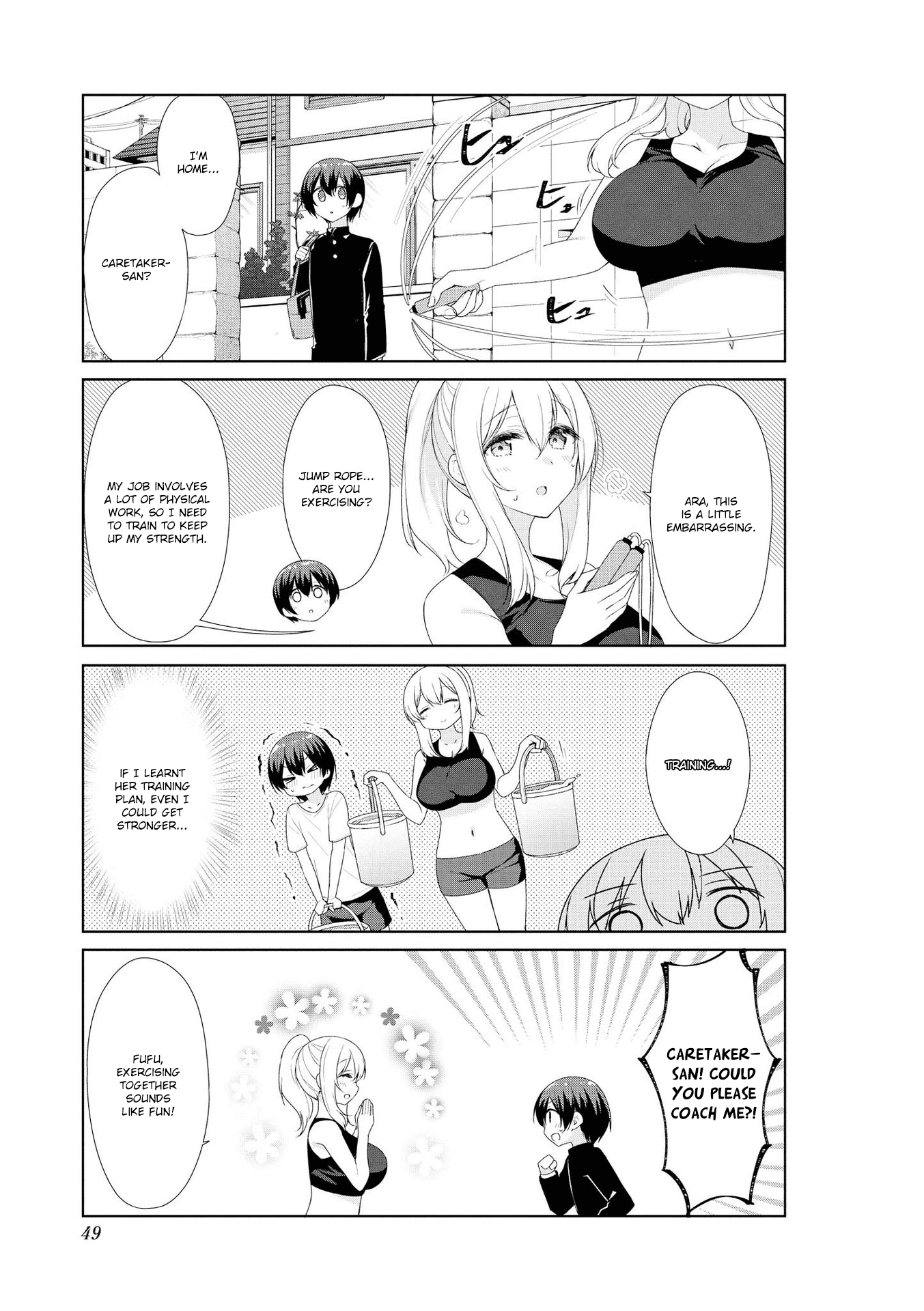 Sunoharasou no Kanrinin-san Chapter 55 page 3 - Chapter 55