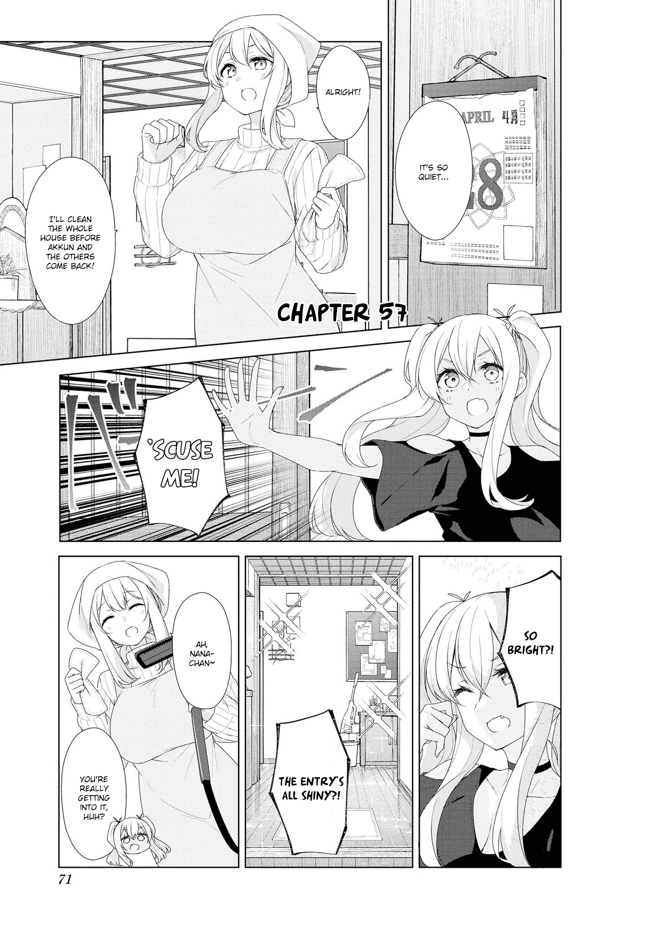 Sunoharasou no Kanrinin-san Chapter 57 page 1 - Chapter 57