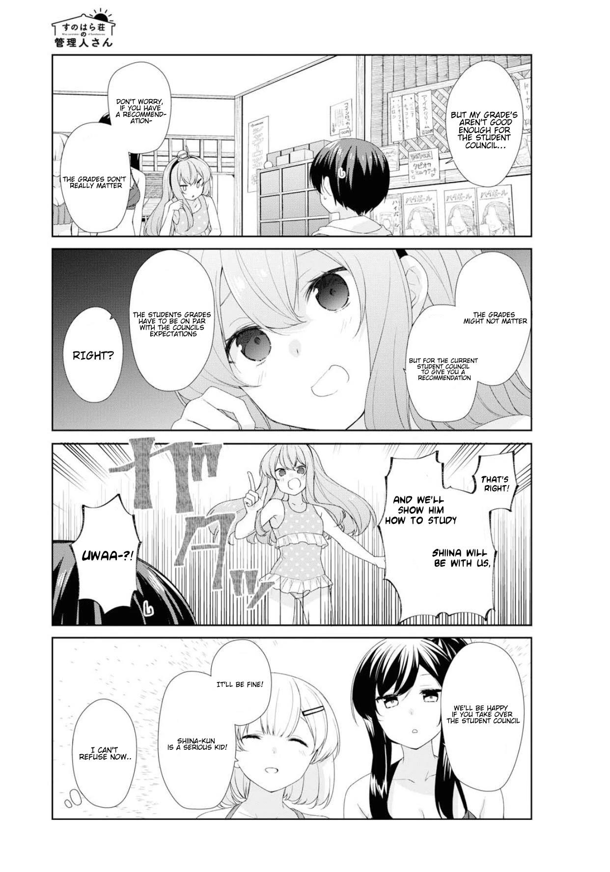 Sunoharasou no Kanrinin-san Chapter 62 page 12 - Chapter 62