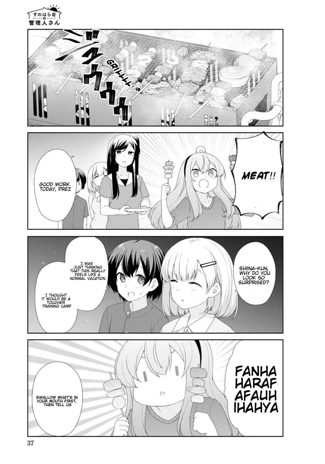 Sunoharasou no Kanrinin-san Chapter 63 page 10 - Chapter 63