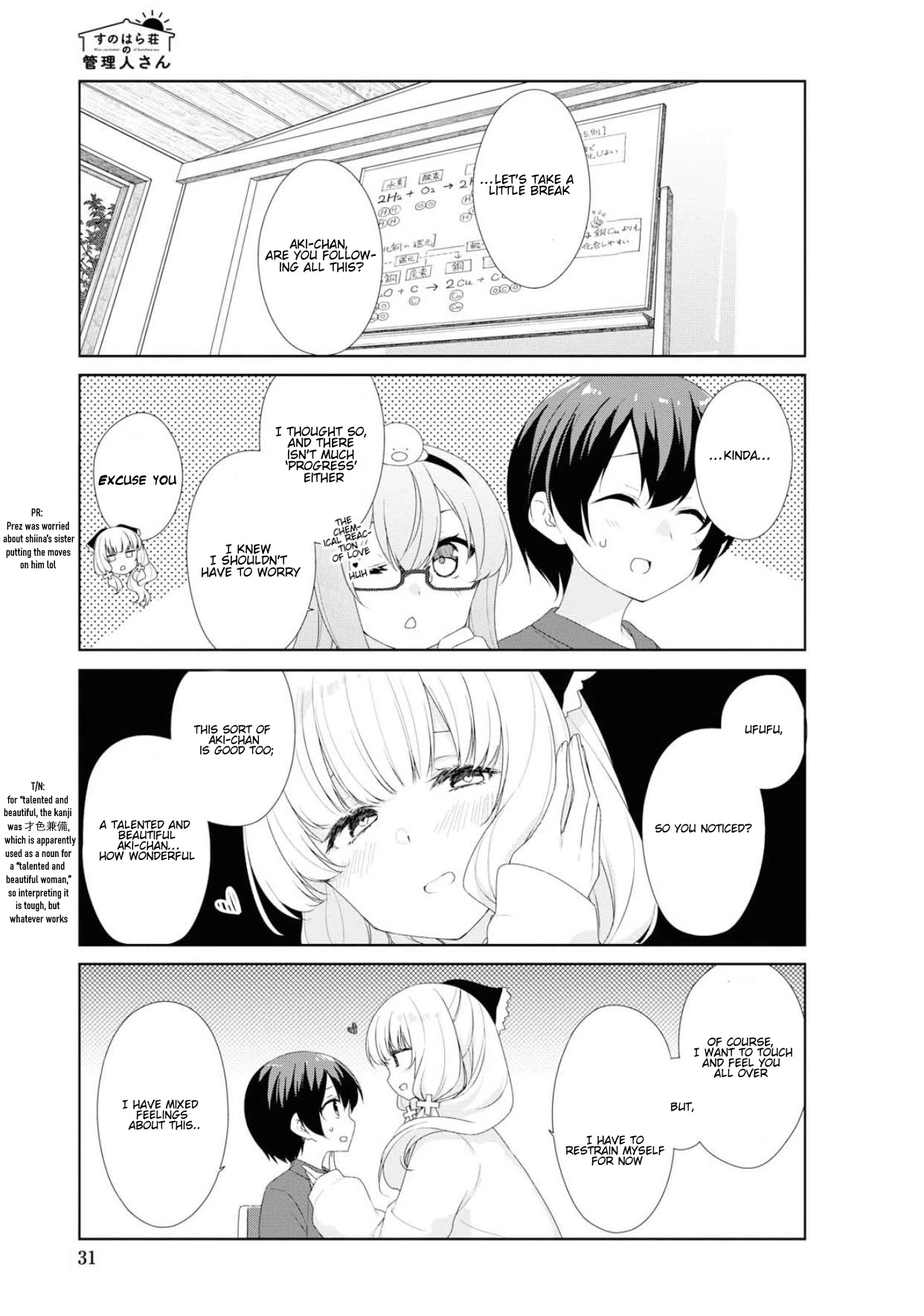 Sunoharasou no Kanrinin-san Chapter 63 page 4 - Chapter 63