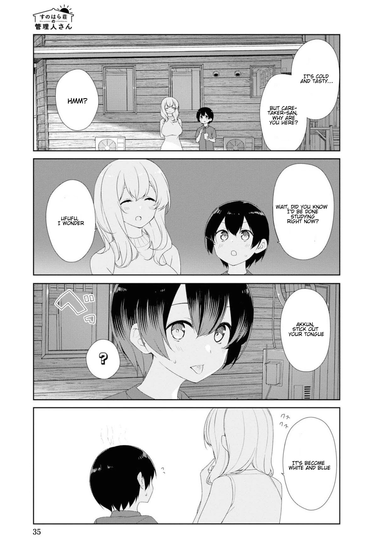 Sunoharasou no Kanrinin-san Chapter 63 page 8 - Chapter 63