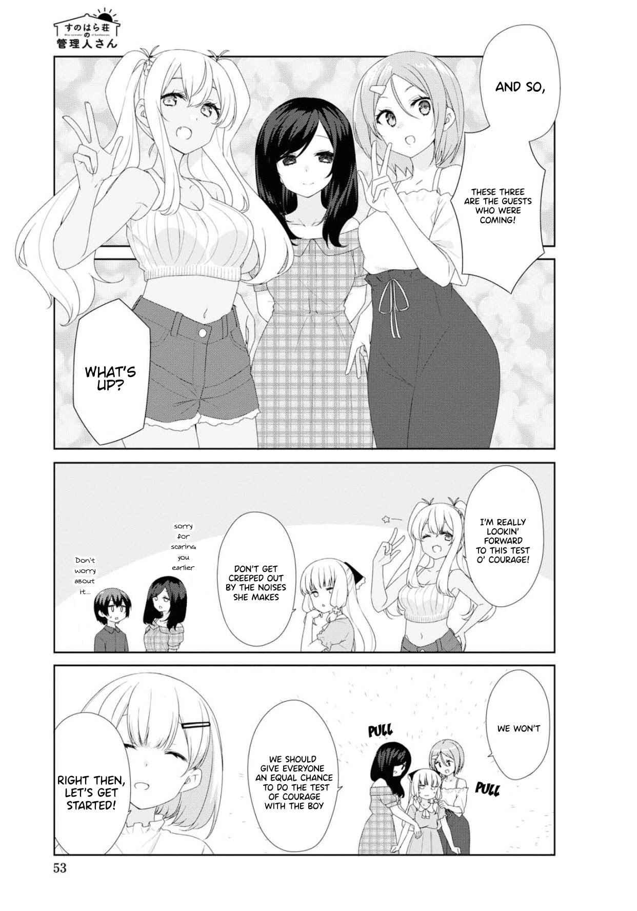 Sunoharasou no Kanrinin-san Chapter 64 page 4 - Chapter 64